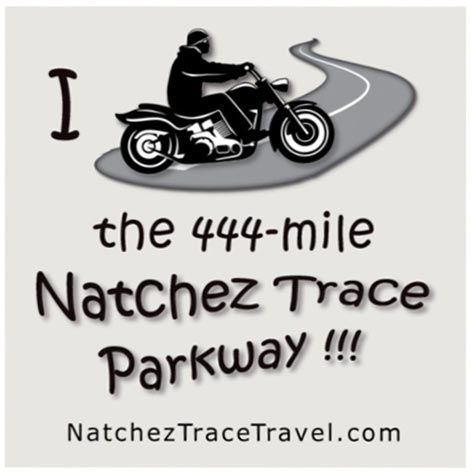 I Rode the Natchez Trace Parkway Sticker