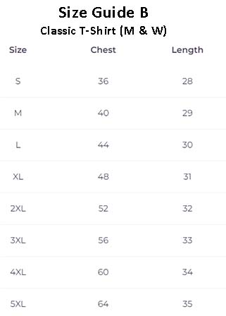 Size Guide B