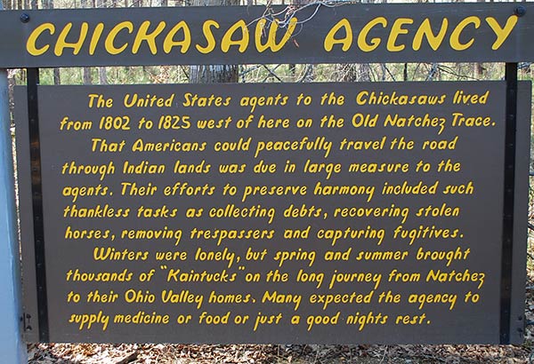 Chickasaw Agency - Natchez Trace Parkway