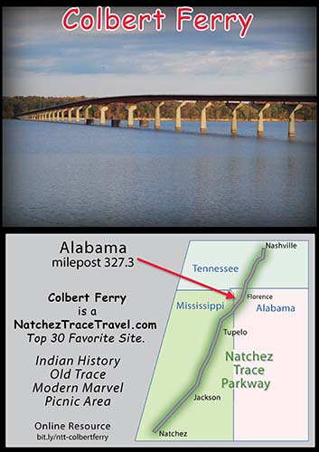 Colbert Ferry on the Natchez Trace Parkway