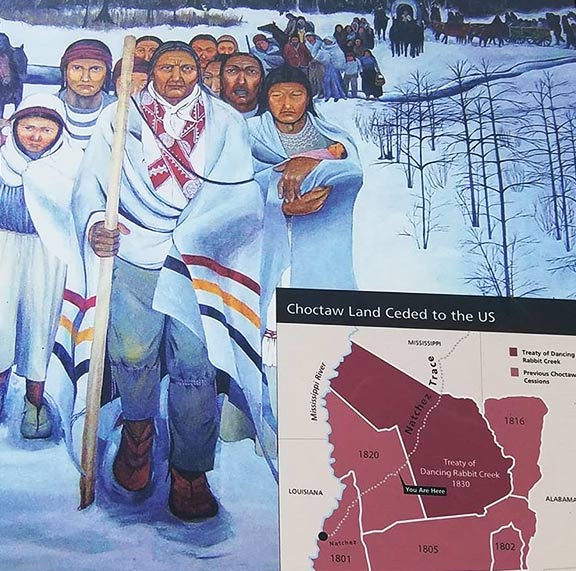 Upper Choctaw Boundary - Natchez Trace Parkway