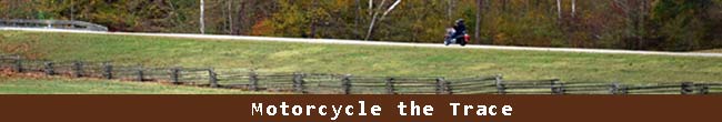 Motorcycling the Natchez Trace