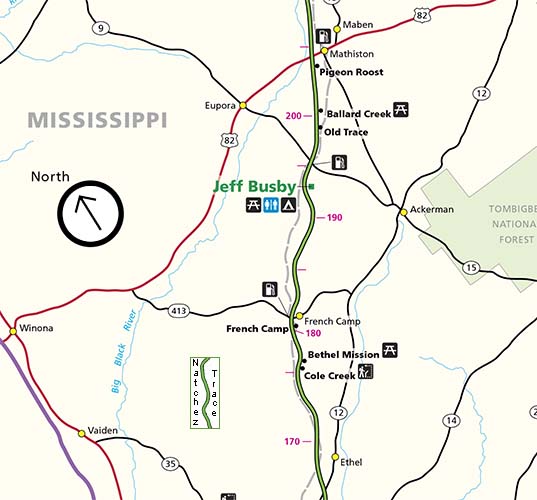 Natchez Trace Parkway - French Camp