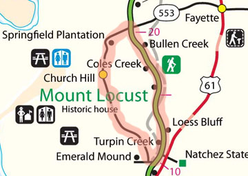 Church Hill Loop Route Map