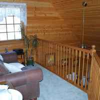 Upstairs sitting area