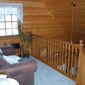 Upstairs sitting area