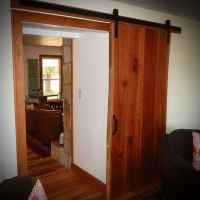 Hand made, custom doors throughout the B&B.