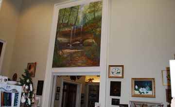 The consignment shop showcases the work of local artisans.