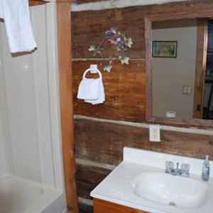 Downstairs full bathroom.