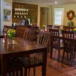 French Camp B&B dining room in the Main House.