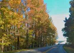 Approaching the Tennessee River crossing at milepost 327.