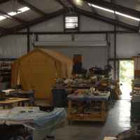 The woodworking shop