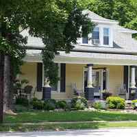 Early 20th Century Homes line US 412 thru town