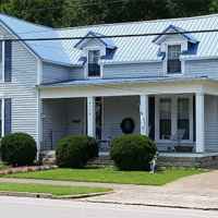 Early 20th Century Homes line US 412 thru town