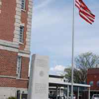 Perry County Courthouse in downtown Linden, Tennessee