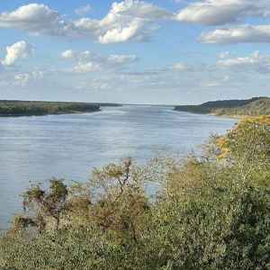 View of Mississippi River from Natchez Bluff Trail