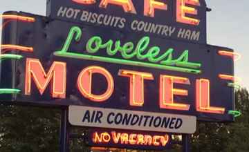 The Loveless Cafe just off the Northern Terminus - Natchez Trace Parkway