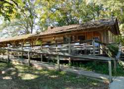 The Council House cafe at French Camp.