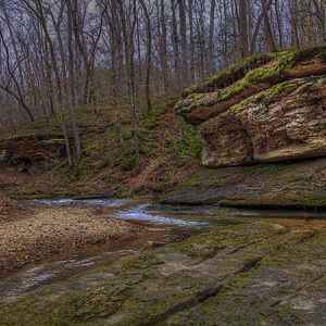Glenrock Branch - rock bluff- Natchez Trace Parkway
