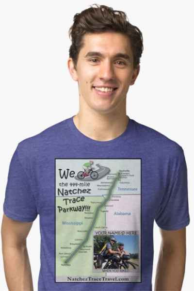 Men's Tri-blend T-Shirt - Royal