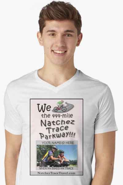 Men's V-Neck T-Shirt - White