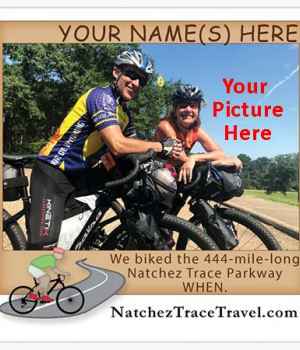 We (I) Biked the Natchez Trace Stickers