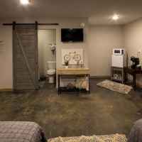Large guest rooms.