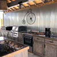 Fully equipped kitchen.