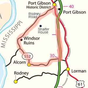 Windsor Ruins Loop Route