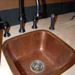 Copper Sink in the Kitchen
