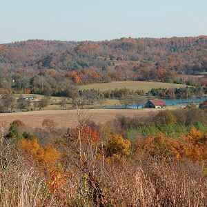 Tennessee - Water Valley Overlook - Natchez Trace Fall Foliage - November 2 - Photographer: Roger Bobo