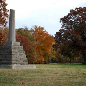Tennessee - Pioneer Cemetery at Meriwether Lewis - Natchez Trace Fall Foliage - November 4 - Photographer: Pete Thomas