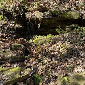 Tennessee - Rock Ledge at Jackson Falls - milepost 404.7