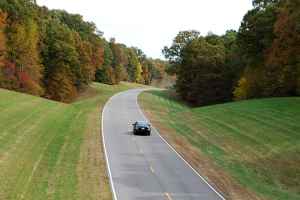 Parkway at milepost 418
