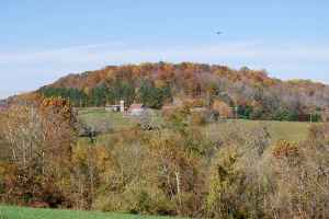 View off the Parkway at milepost 427