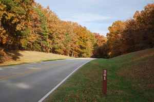 Parkway at milepost 361