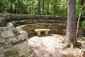 Te-lah-nay's Stone Wall near milepost 338 - Alabama