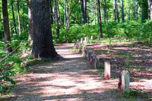 Confederate Gravesites and Old Trace site at milepost 269.4