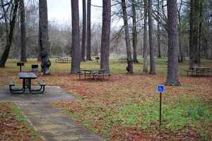 Picnic Area at Coles Creek - milepost 17.5 - Mississippi