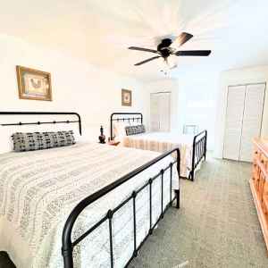 Bedroom 3 - two Queen beds