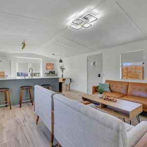 Large Living Area with Flat-Screen TV